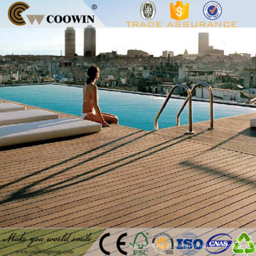 Exterior jardim pátio piso piscina decks madeira composto plástico Filipinas